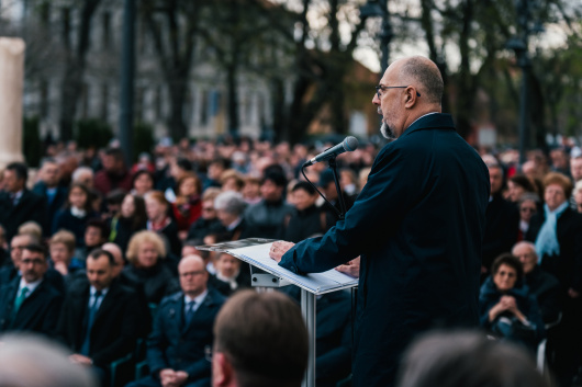 Discursul lui Kelemen Hunor rostit la inaugurarea statuii lui Kölcsey Ferenc la Carei