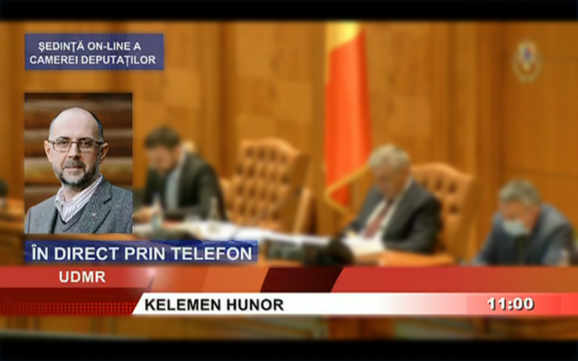 Discursul președintelui UDMR, Kelemen Hunor, susținut astăzi în cadrul dezbaterii privind proiectul de lege pentru declararea zilei de 4 iunie Ziua Tratatului de la Trianon